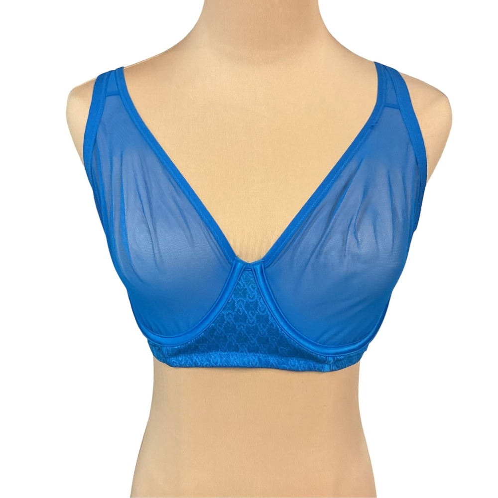 Victoria's Secret Women's Sheer Mesh Full Coverage Underwire Bra Lingerie 3D NWT